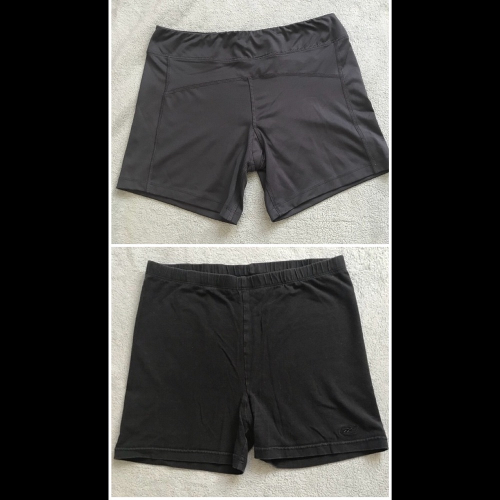 2 Pairs - Layer8 Tech Shorts & Reebok Shorts